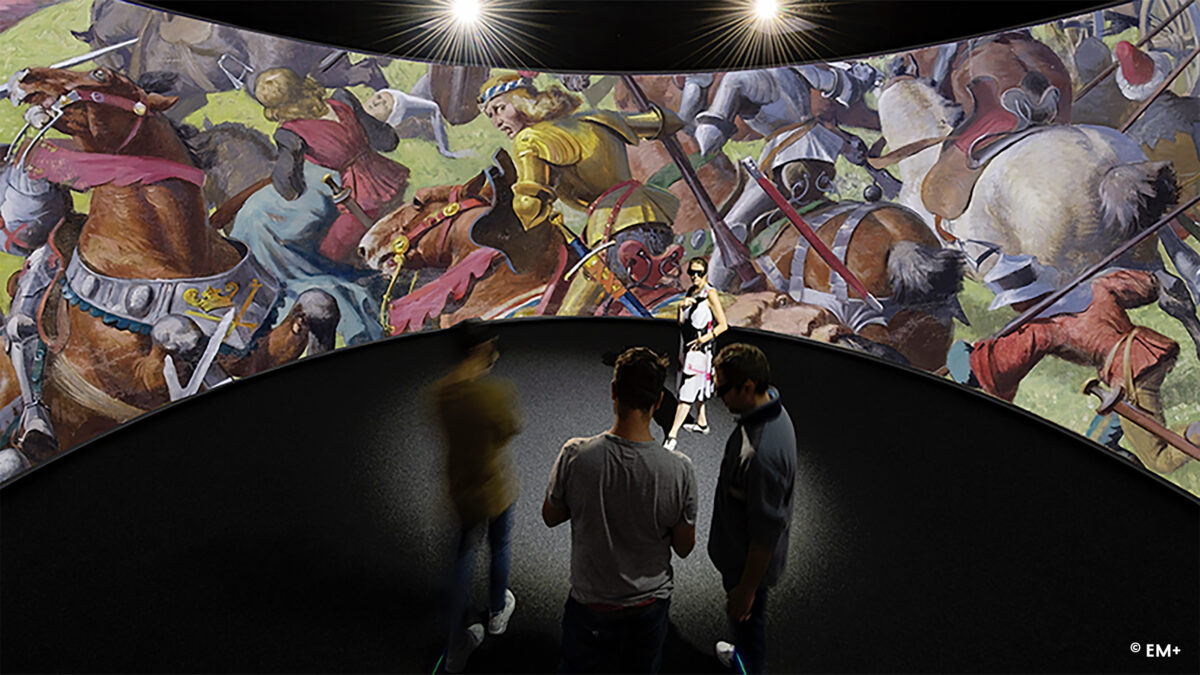 LE PANORAMA DE LA BATAILLE DE MORAT, GIFF 2021